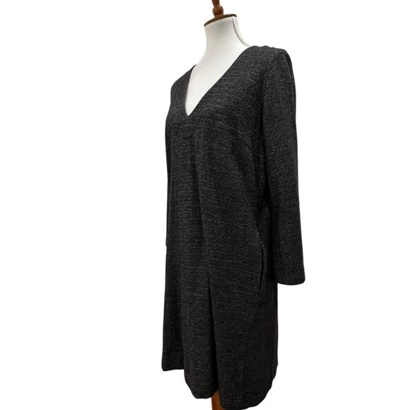 The White Company 10 Dress Wool Retro 60s Style Classic Minimalist Sparkle Dress - Picture 8 of 13